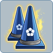Movable Colored Cones