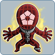 Powered-Up Blue Lock Man RED