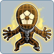 Powered-Up Blue Lock Man GOLD
